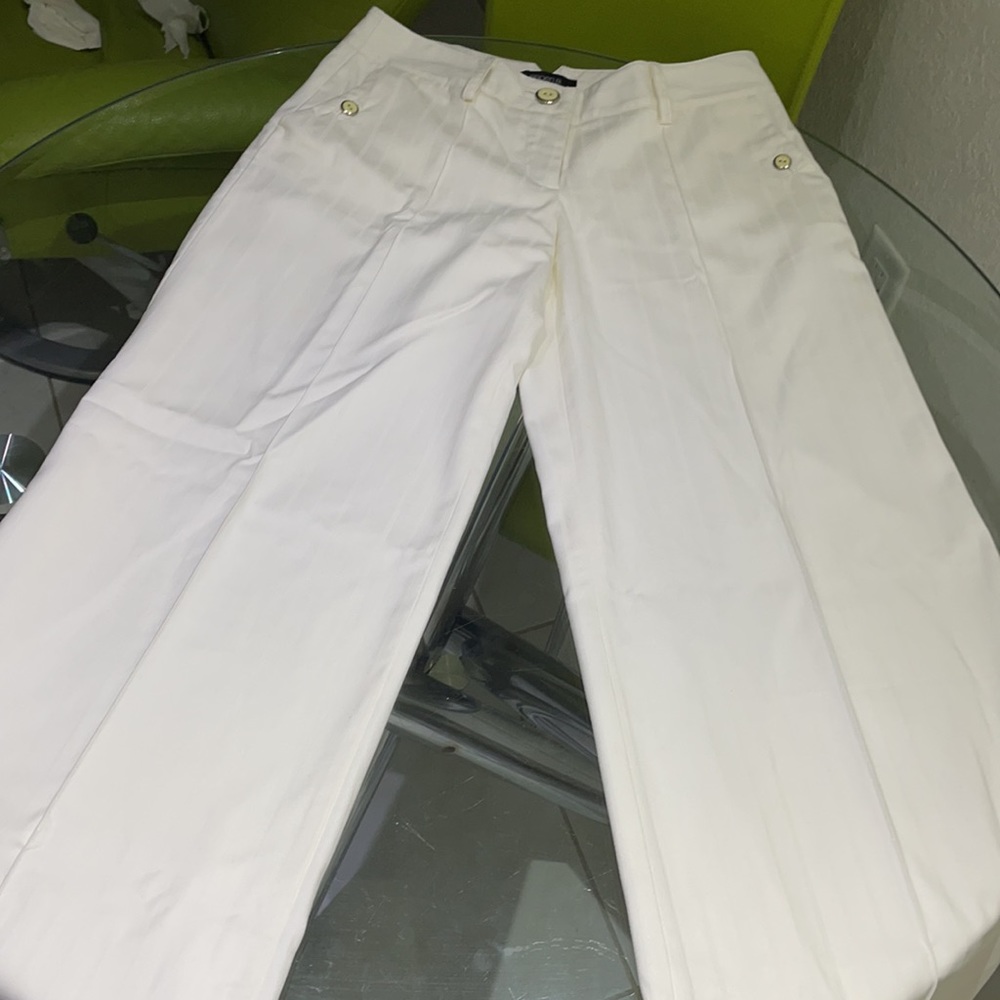 Arden B , White stripes pant